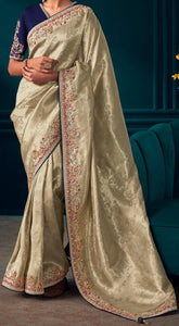 Premium Pure silk contrasting designer saree | silk saree